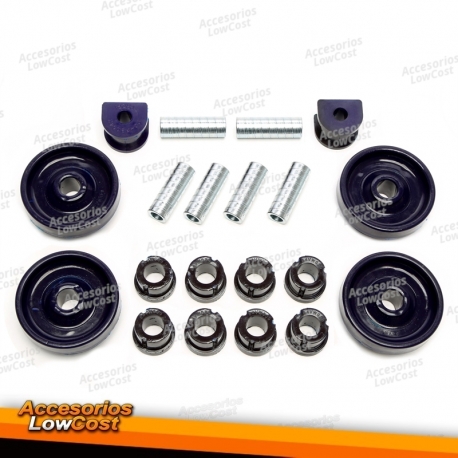 Kit de bucha PU-Buchsen TA Technix 20 peças / eixo traseiro 4WD / para Audi/Seat/Skoda/VW