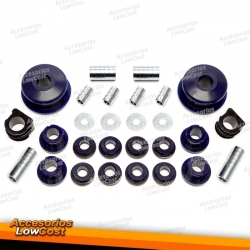 Kit de casquillos de PU-​Buchsen TA Technix 28 piezas eje delantero estabilizador de 23 mm Audi/Seat/Skoda/VW