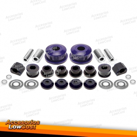 Kit de bucha PU TA Technix 26 peças eixo dianteiro com estabilizador 18 mm para Seat Arosa 6H/VW Lupo 6X/6E/Polo 6N+6N2