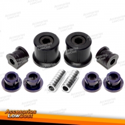 Kit de bucha PU TA Technix 10 peças eixo dianteiro com estabilizador 16mm para Seat/VW