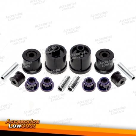 Kit de buchas TA Technix PU 14 peças eixo dianteiro com estabilizador 19mm +HA Ø 72mm para Seat/Skoda/VW