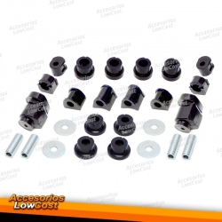 Kit de casquillos TA Technix PU 26 piezas, eje trasero VA+ para VW Golf I / Scirocco I+ II / Jetta I