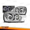 Toyota yaris 04/99-09/03 ojos de ángel cromados