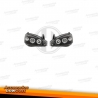 FARÓIS ANGEL EYES / OPEL CORSA C / 00-06 FUNDO PRETO