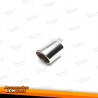 Tubo de escape TA Technix universal em aço inoxidável 85 x 95 mm oval / flangeado / chanfrado