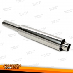 Silenciador de escape delantero TA Technix fabricado en sistema de acero inoxidable de EVOG3A-xx