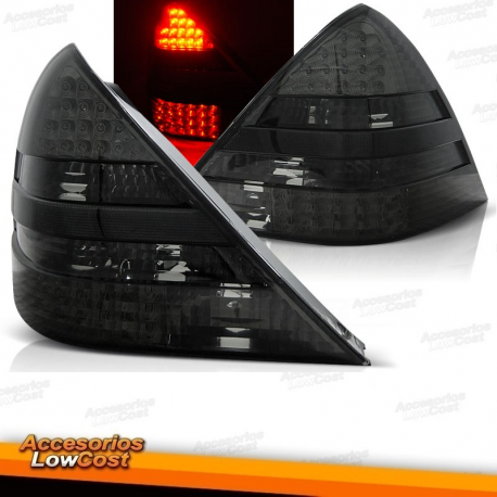 Faróis traseiras LED fumê para MERCEDES R170 SLK 04.96-04