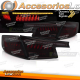 LUZES TRASEIRAS LED VERMELHAS FUMADAS PRETAS para HONDA CIVIC XI 21-HATCHBACK