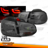 FARÓIS TRASEIROS LED FUMADOS para VW GOLF 6 10/08-12