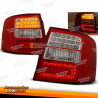 LUCES TRASERAS LED ROJAS BLANCAS para AUDI A6 05.97-05.04 AVANT
