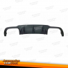 Difusor Traseiro Mercedes W204 10-13 4 Portas Look AMG ABS