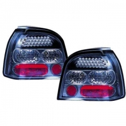 PILOTOS TRAS. LED GOLF, 91-97- LIMOUSINE- CRISTAL CLARO/NEGRO