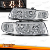 FARÓIS ANGEL EYES / SEAT TOLEDO / 99-05 FUNDO CROMADO
