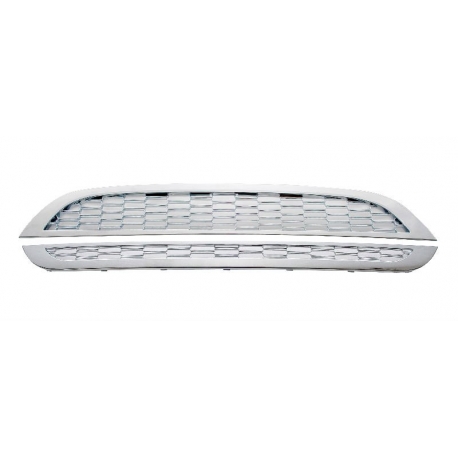 GRELHA FRONTAL MINI COOPER 01-06 CROMADA