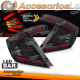 LUZES TRASEIRAS LED FUMADAS PARA HONDA CIVIC X 16-21 HATCHBACK