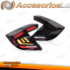 LUZES TRASEIRAS LED FUMADAS PARA HONDA CIVIC X 16-21 HATCHBACK