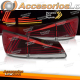 LUZES TRASEIRAS LED VERMELHAS SQL PARA LEXUS IS II 06-13