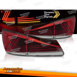 LUCES TRASERAS LED ROJAS SQL PARA LEXUS IS II 06-13