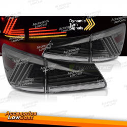LUCES TRASERAS LED AHUMADO SQL PARA LEXUS IS II 06-13