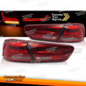 LUZES TRASEIRAS PARA MITSUBISHI LANCER 8 SEDAN 08-16 LED VERMELHO