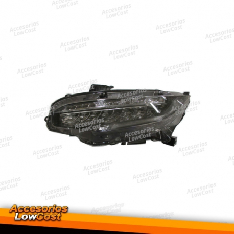 FARO DELANTERO IZQUIERDO HONDA CIVIC 4/5P (17-)