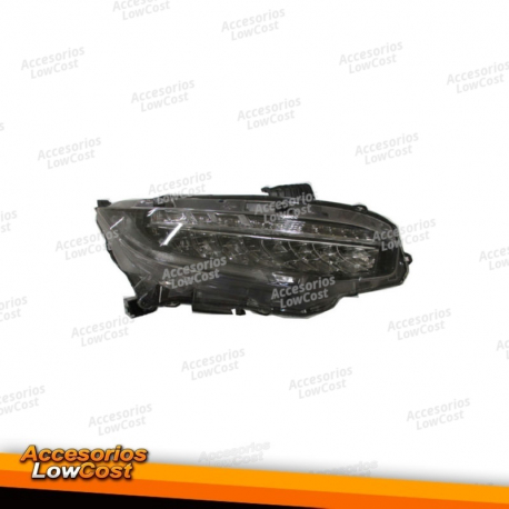 FARO DIANTEIRO DIREITO HONDA CIVIC 4/5P (17-)