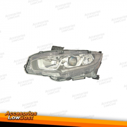FARO DELANTERO IZQUIERDO HONDA CIVIC 4/5P (17-)