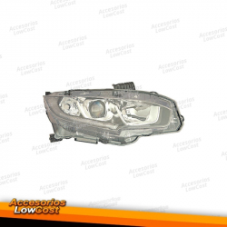 FARO DELANTERO DERECHO HONDA CIVIC 4/5P (17-)