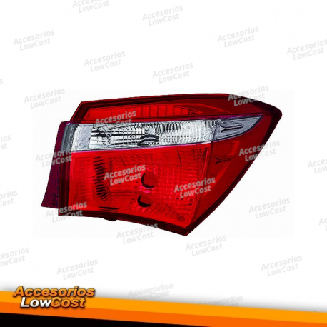 FAROL TRASEIRO DIREITA TOYOTA COROLLA SEDAN 4P (13-18)