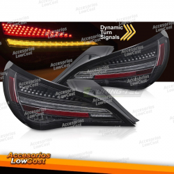 LUCES TRASERAS LED SEQ NEGRAS PARA MERCEDES CLA C117 13-19 OE LED