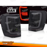 FARÓIS PARA CHRYSLER JEEP GRAND CHEROKEE 99-05.05 LED SMOKE PRETO