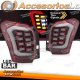 LUCES TRASERAS LED DE BARRA ROJAS Y BLANCAS PARA SUBARU FORESTER IV 13-18