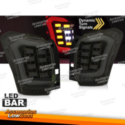 LUCES TRASERAS LED DE BARRA AHUMADAS PARA SUBARU FORESTER IV 13-18