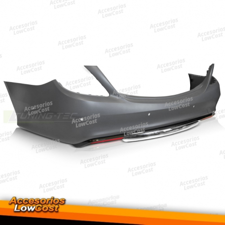 PARA-CHOQUES TRASEIRO SPORT CHROME PDC PARA MERCEDES CLASSE S W222 13-17