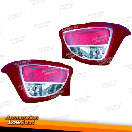 FAROIS TRASEIROS HYUNDAI i10 (13-)