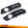 MODULOS LUZ DIURNA LEDS AUDI A4 B6.INCLUYE REJILLA PARA ANTINIEBLAS