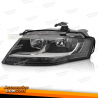 FAROL PRETO LADO ESQUERDO TYC PARA AUDI A4 B8 08-11
