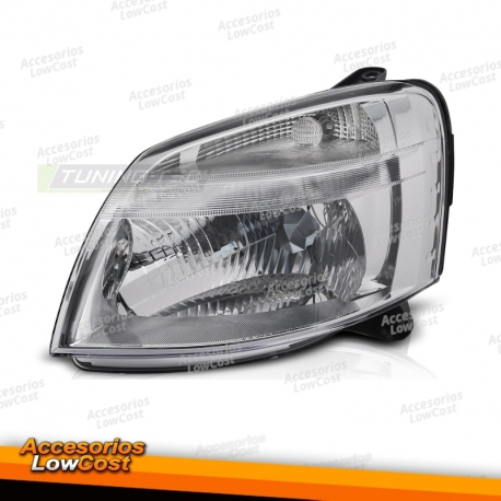 FAROL CROMADO LADO ESQUERDO TYC PARA CITROEN BERLINGO PEUGEOT PARTNER 02-10