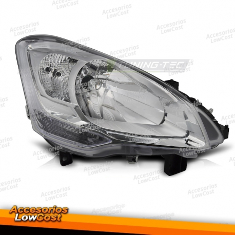 FARO DELANTERO CROMADO LADO DERECHO TYC PARA CITROEN BERLINGO 08-12