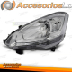 FARO DELANTERO CROMADO LADO IZQUIERDO TYC PARA CITROEN BERLINGO 08-12