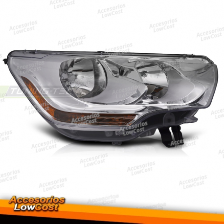 FARO DELANTERO CROMADO LADO DERECHO TYC PARA CITROEN C4 10-15