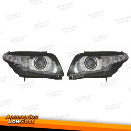 FARÓIS DIANTEIROS LAND ROVER RANGE ROVER EVOQUE (L538) (11-15)