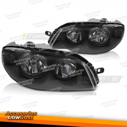 FARÓIS PRETOS TYC PARA FIAT PUNTO 2 FL 03-07