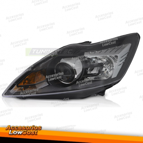 FARO DELANTERO AFS NEGRO LADO IZQUIERDO TYC PARA FORD FOCUS MK2 08-10