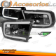 FARÓIS PARA DODGE RAM 09-18 BLACK TUBE LIGHT