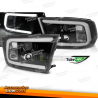 FARÓIS PARA DODGE RAM 09-18 BLACK TUBE LIGHT