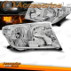 FARÓIS PARA TOYOTA LAND CRUISER FJ200 07-12 LED CROMADO