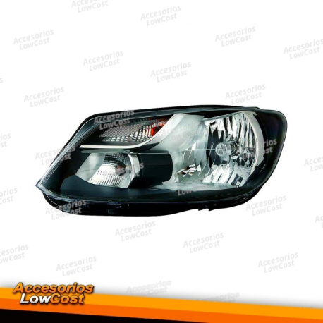 FAROL ESQUERDO PARA VW CADDY (10-14) / TOURAN (10-15)