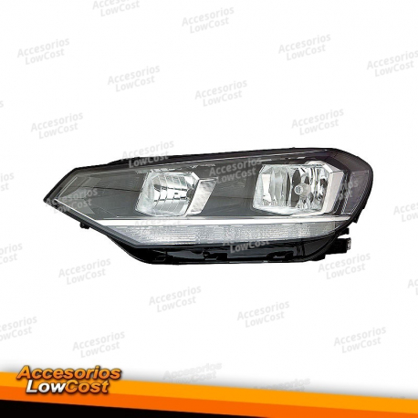 FAROL ESQUERDO PARA VW TOURAN (15-19)