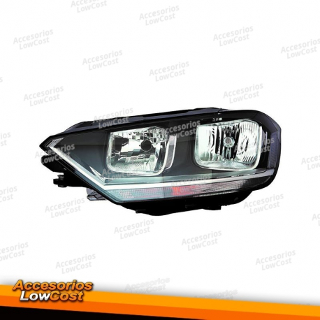 FAROL ESQUERDO PARA VW GOLF SPORTSVAN (14-17)